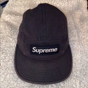 Black Supreme Camp Cap